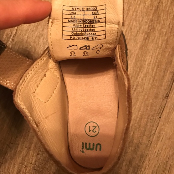 UMI Suede toddler winter boots in dark beige - Picture 2 of 4